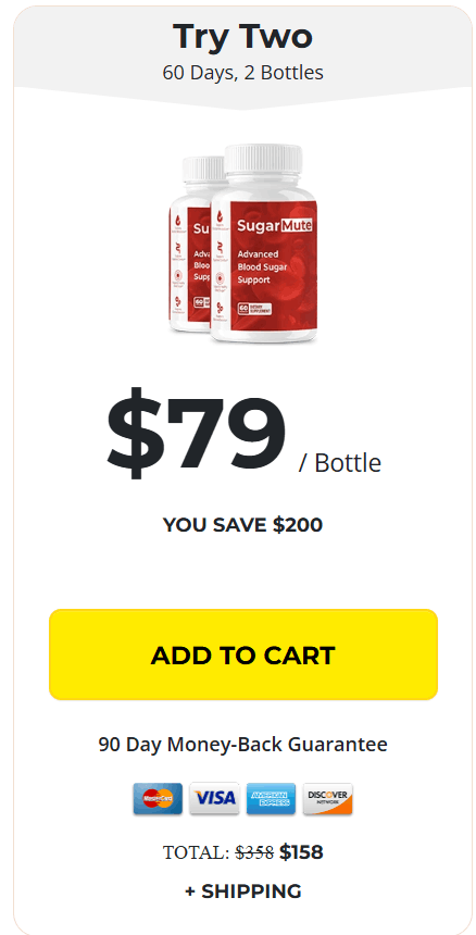 SugarMute 2 $49/bottle